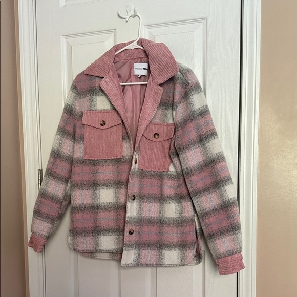 Fashion Nova Jackets & Blazers - Pink Shacket
